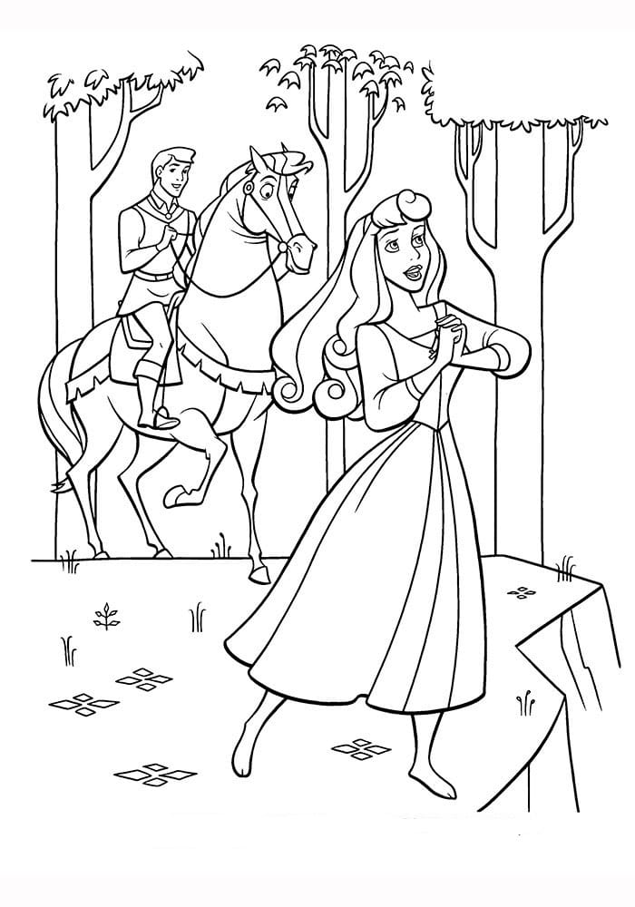 prince horse coloring pages