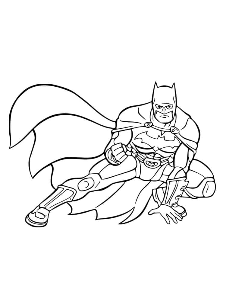 Batman with a bat picture on the chest