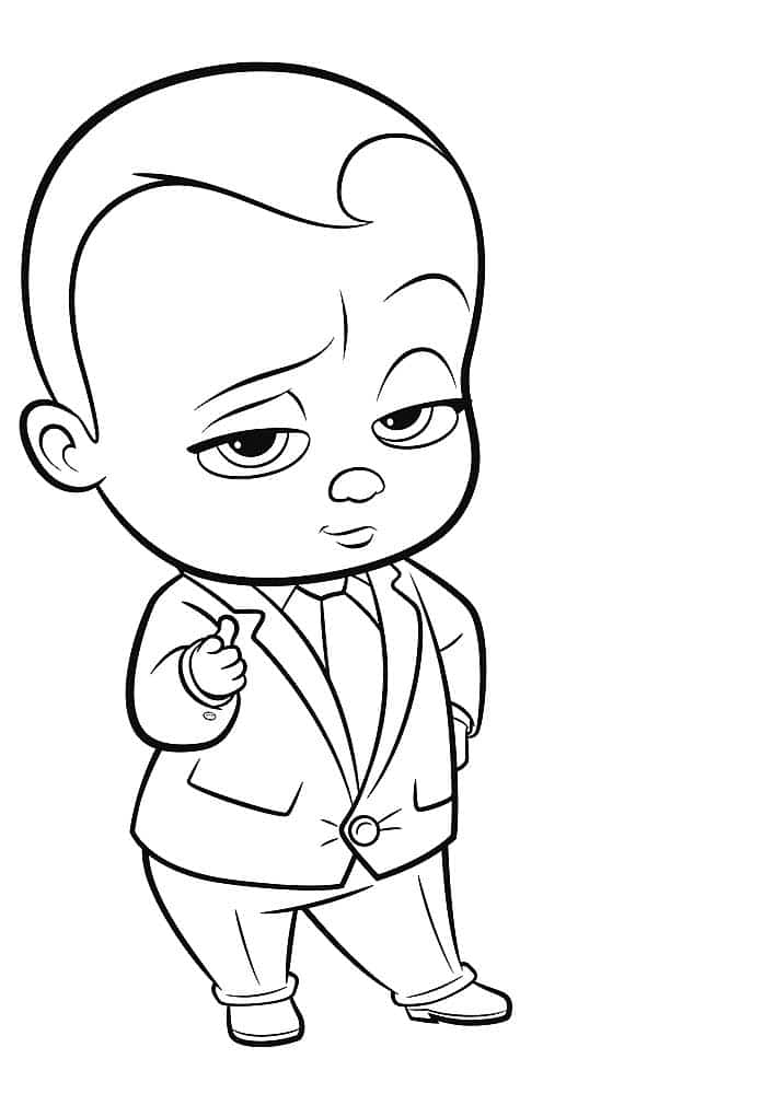 Baby
  Boss in a suit 