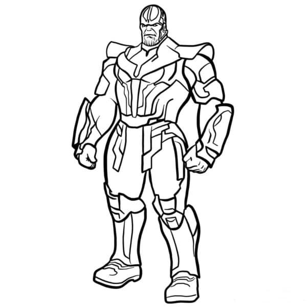 Drawing of big Iron Man from the
  Avengers