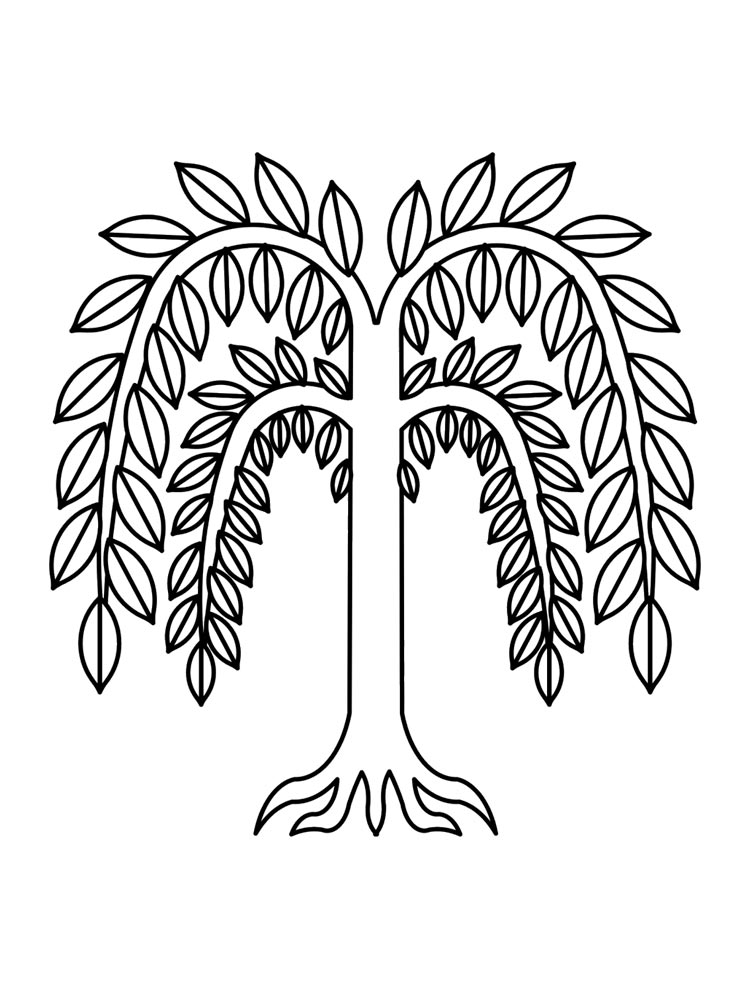Symbolic
  drawing of a tree
