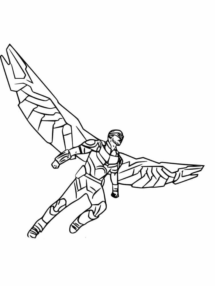 Character with large wings