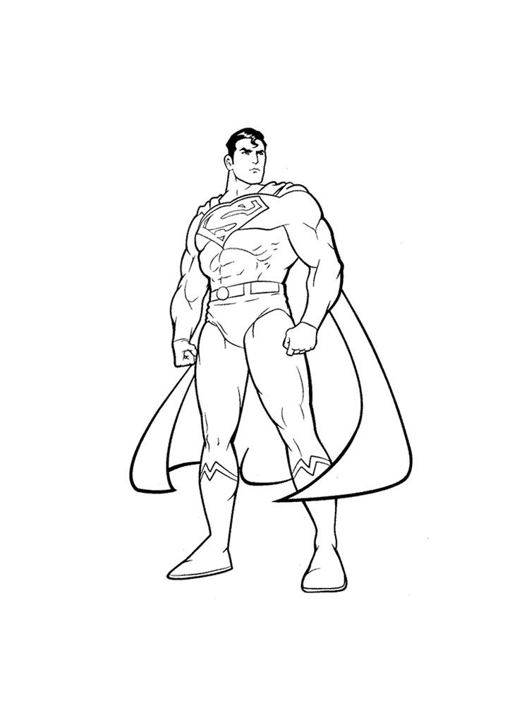Superman in high boots