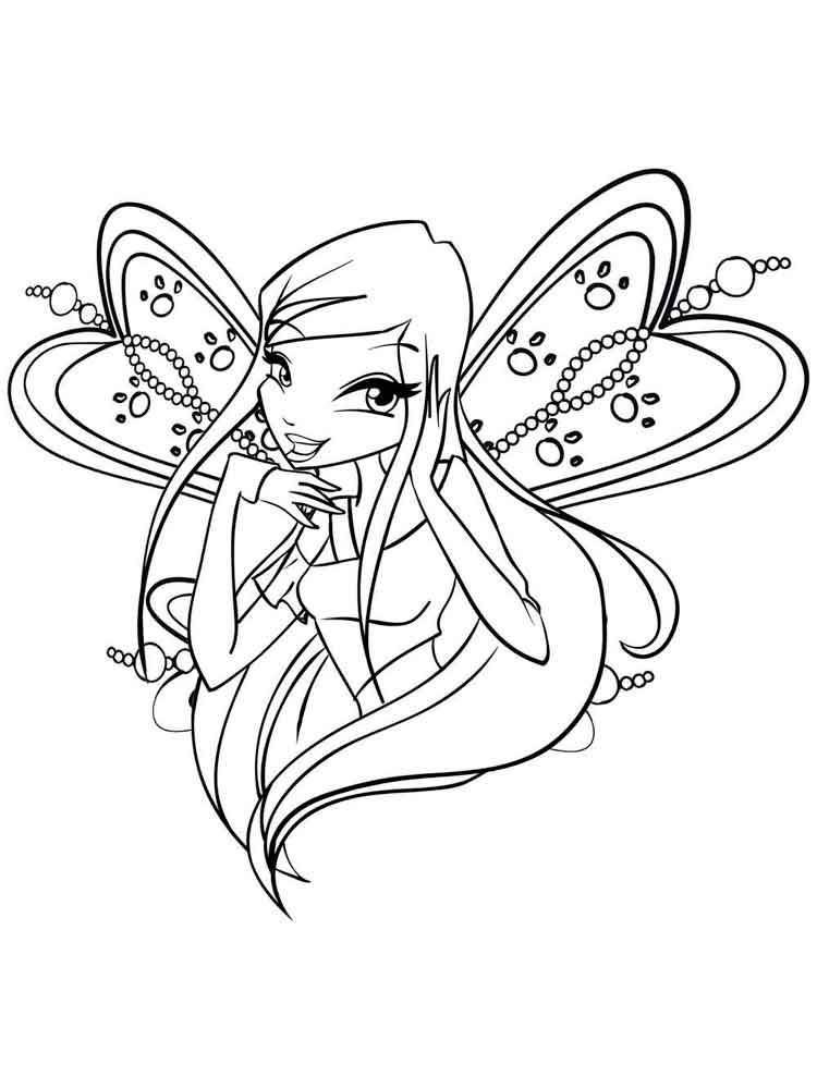 Tecna with wings
  from Winks 